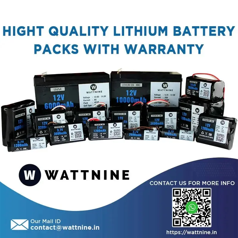 3.7v 5200mAh Lithium Battery with 1 Year Warranty