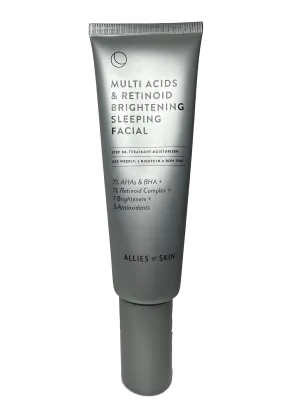 Allies of Skin Multi Acids & Retinoid Brightening Sleeping Facial 50ml