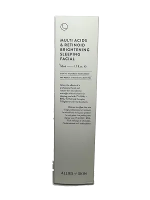 Allies of Skin Multi Acids & Retinoid Brightening Sleeping Facial 50ml