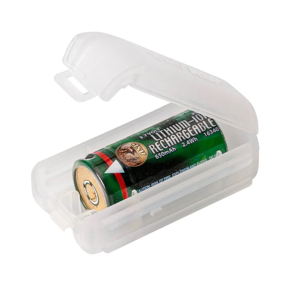 ASP Lithium Ion 16340 Battery & Link Case