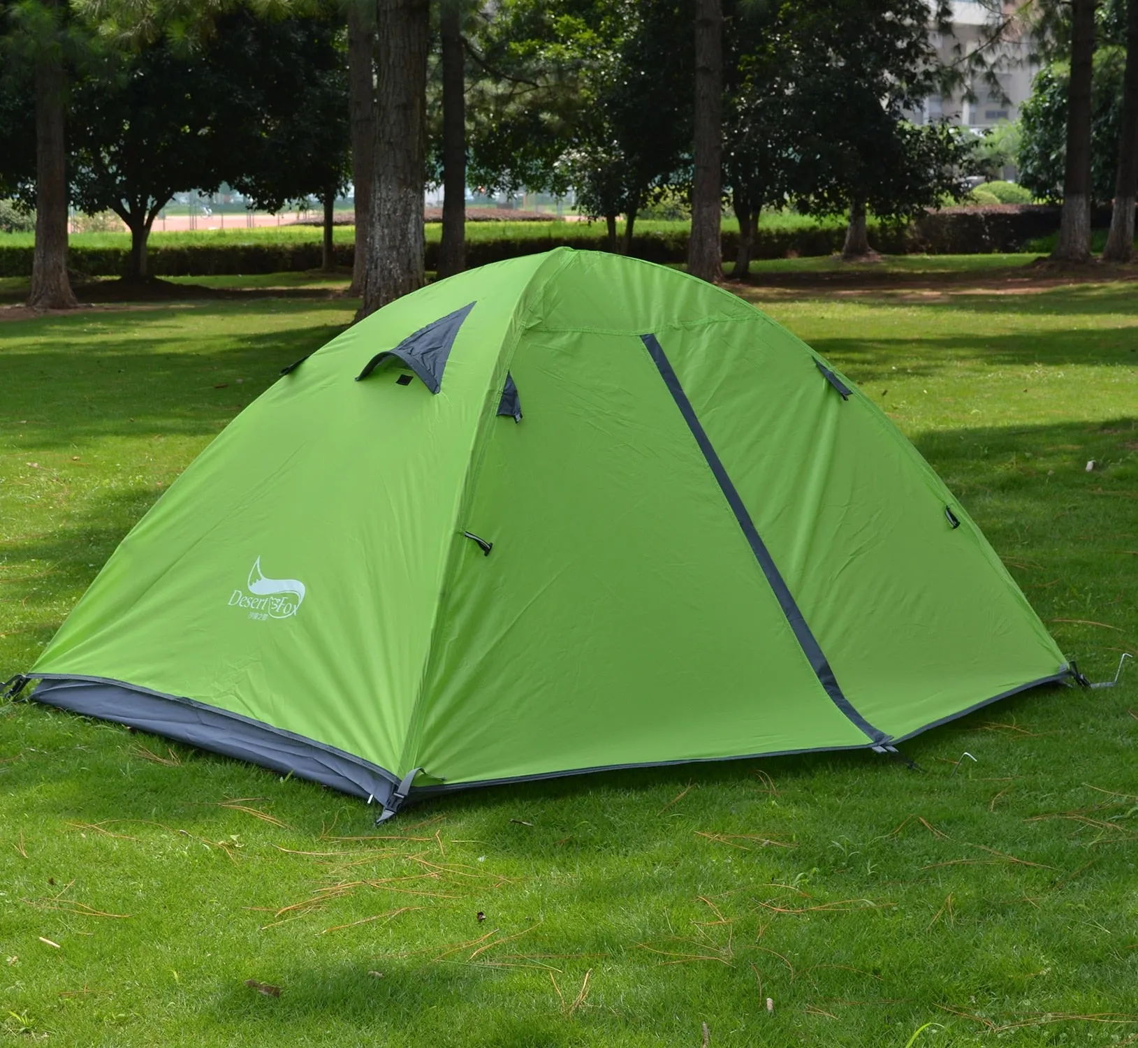 Easy Setup Camping Tent for 2 Person Aluminum Pole Lightweight Breathable