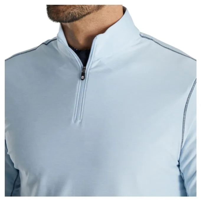 FootJoy Men's Spacedye Baby Blue 1/4 Zip 25184