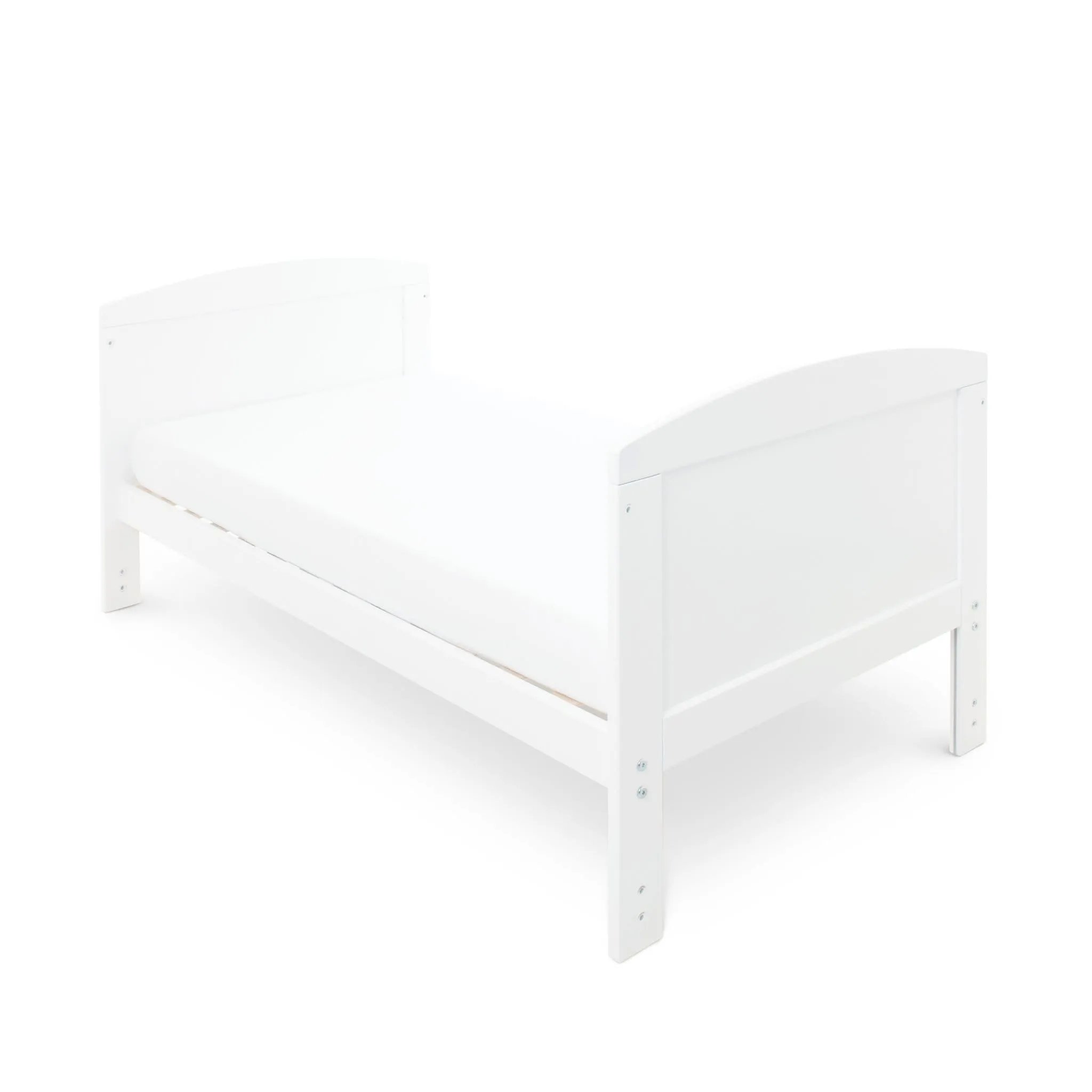 Ickle Bubba Coleby Classic Cot Bed with Under Drawer White