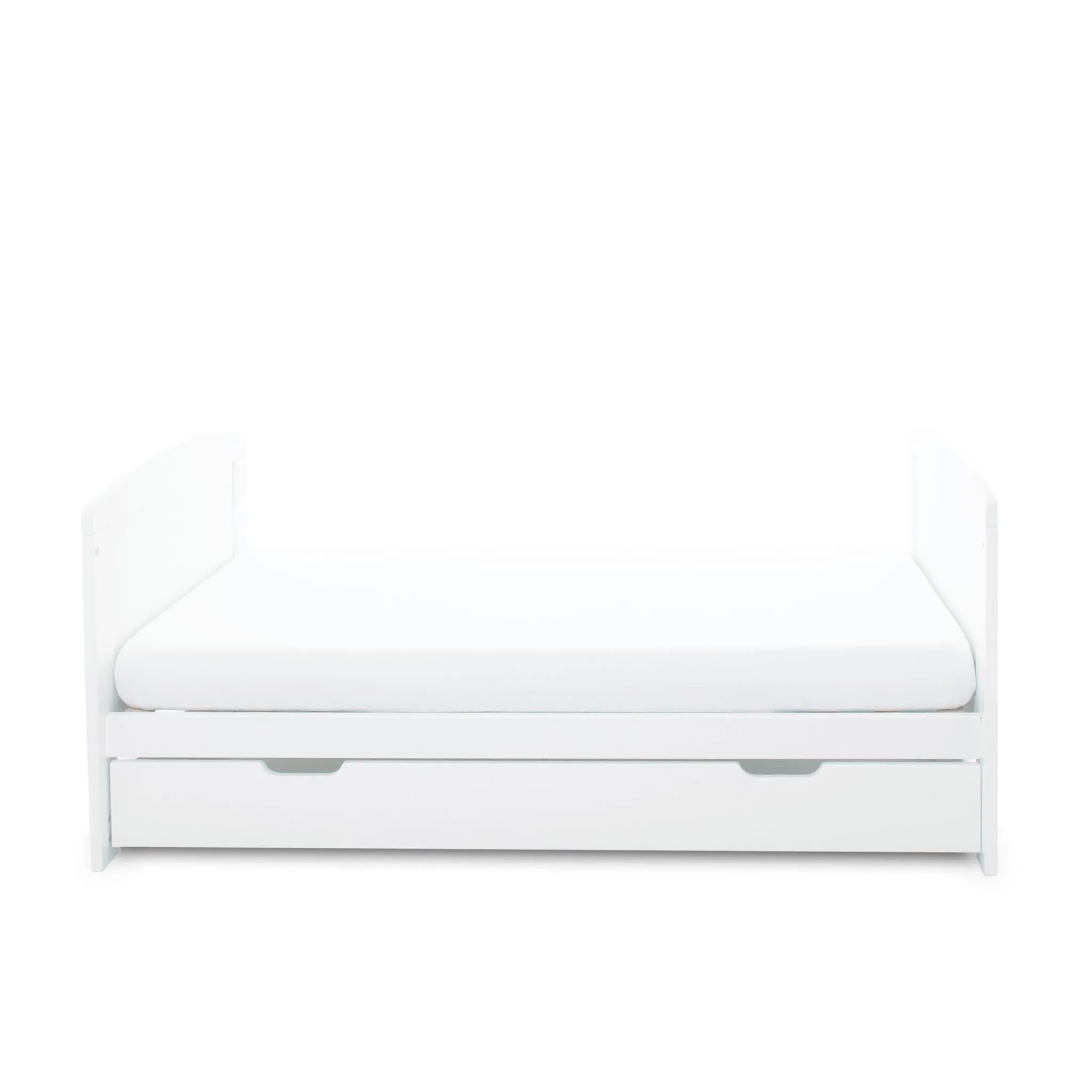 Ickle Bubba Coleby Classic Cot Bed with Under Drawer White