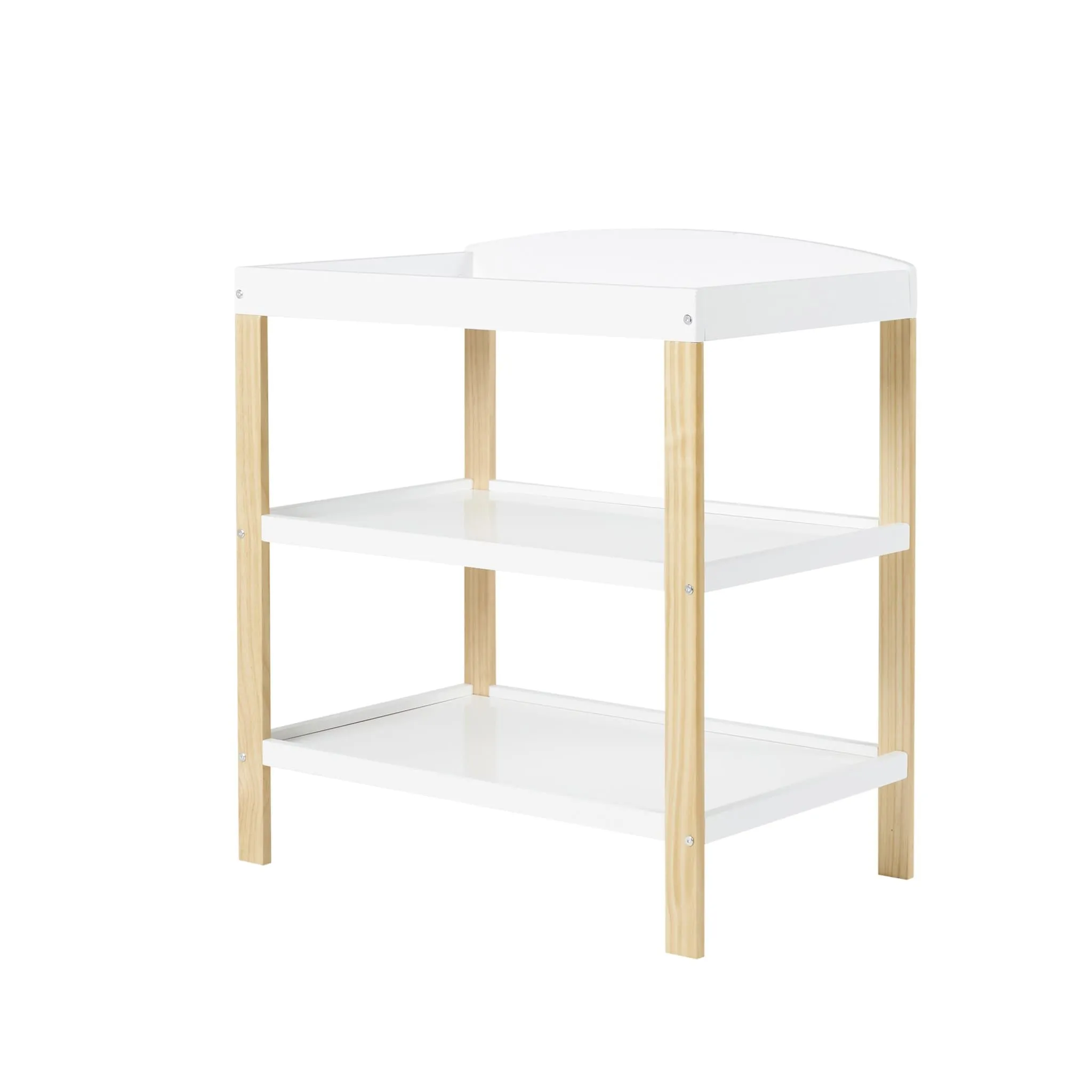 Ickle Bubba Coleby Scandi Classic 2 Piece Furniture Set and Under Drawer White