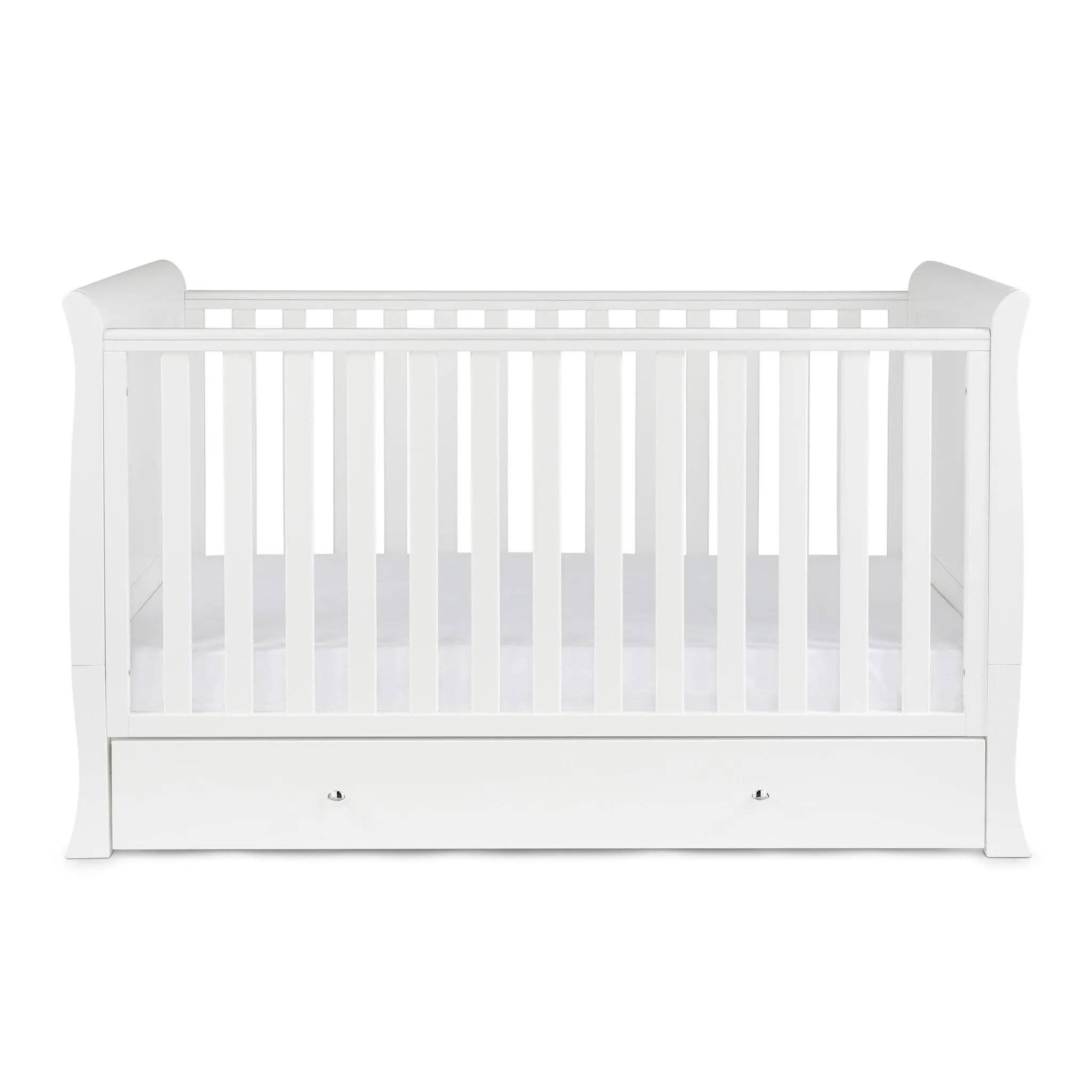 Ickle Bubba Snowdon Classic Cot Bed - White