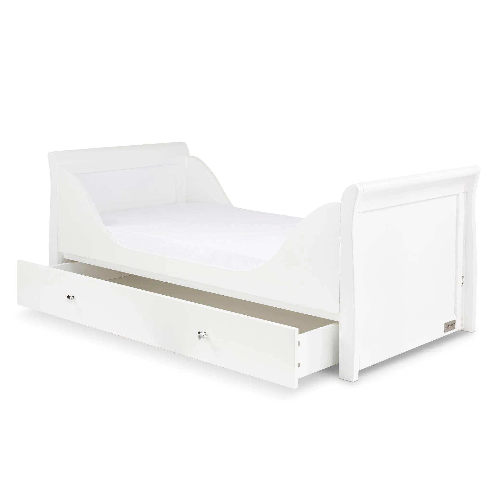 Ickle Bubba Snowdon Classic Cot Bed - White