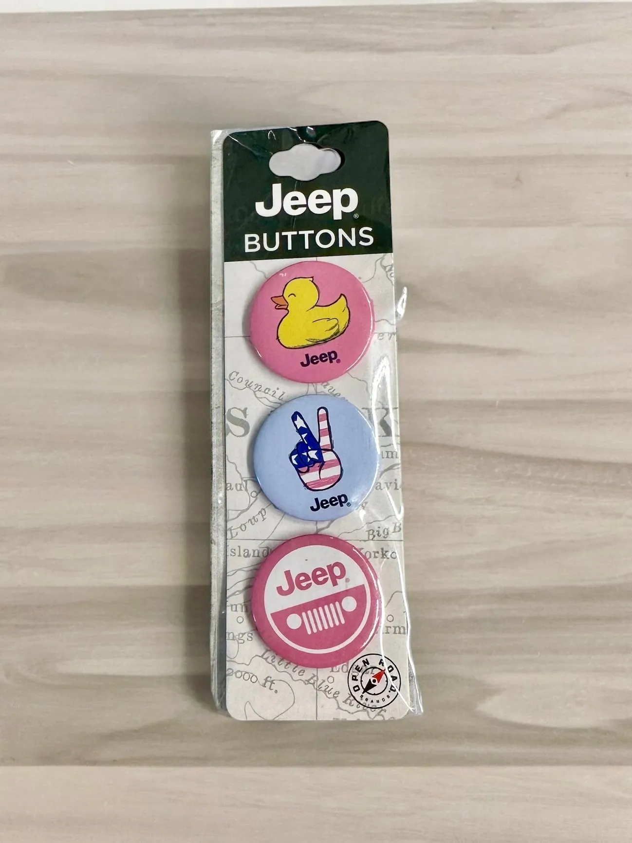 Jeep 3 Pack buttons