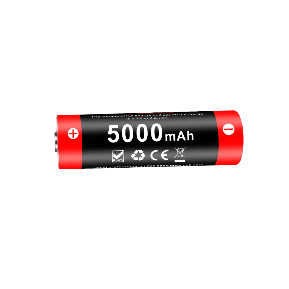 KLARUS 21GT-50 High Performance 18650 Rechargeable 5000mAh Battery Lithium Battery