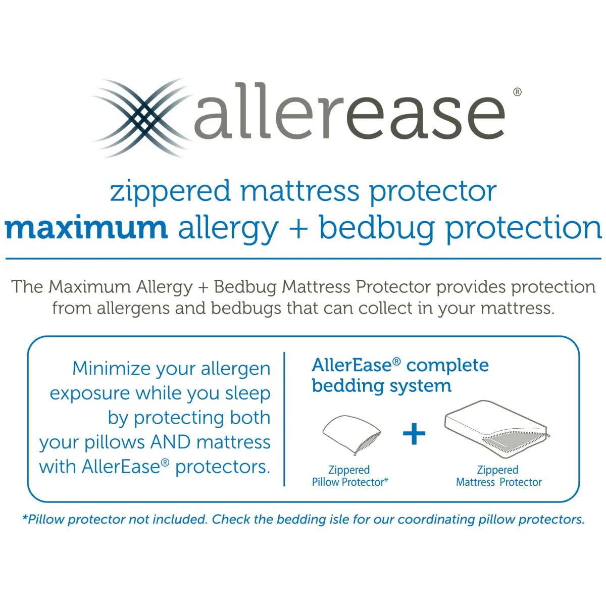 Maximum Allergy   Bed Bug Protection Bundle