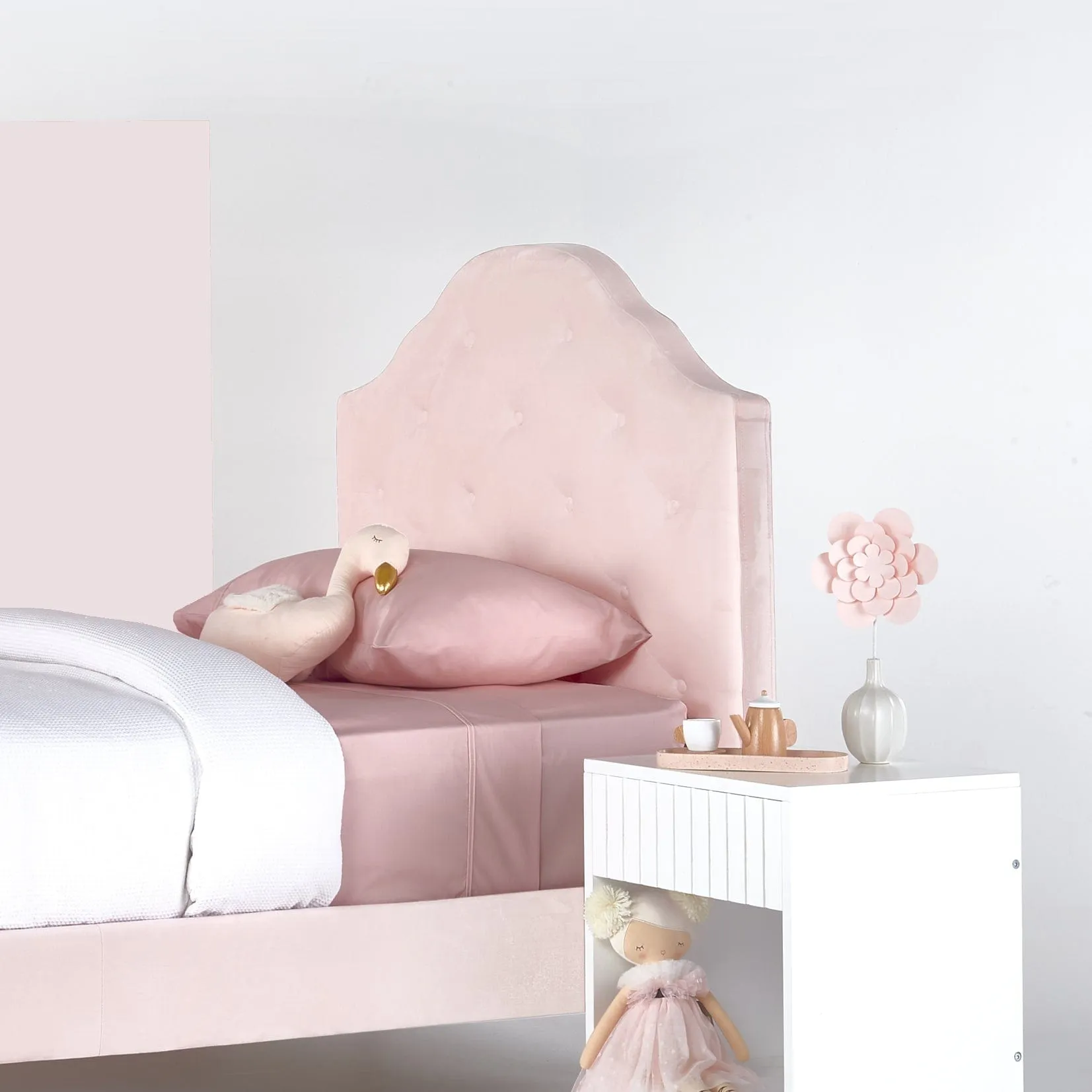 MIA King Single Upholstered Bed