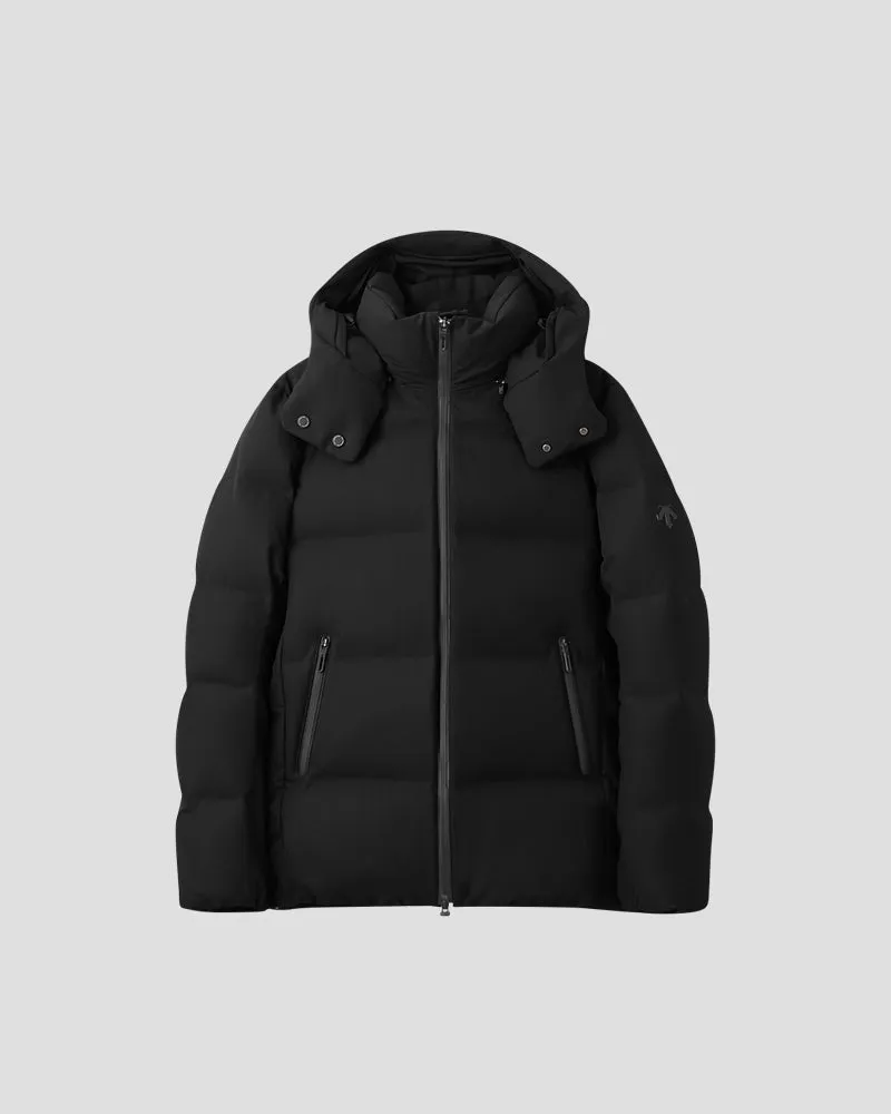 MIZUSAWA DOWN JACKET "ANCHOR" - Black