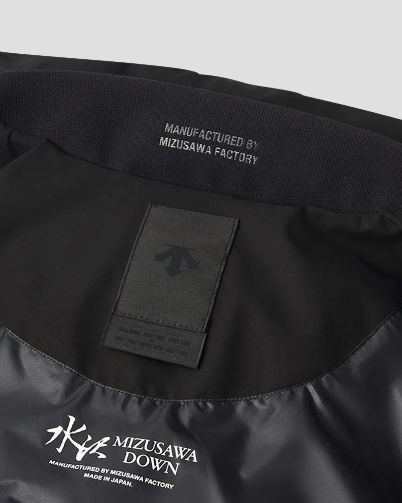 MIZUSAWA DOWN JACKET "ANCHOR" - Black