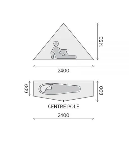 ONE PLANET 2Midable Tent Mesh Inner