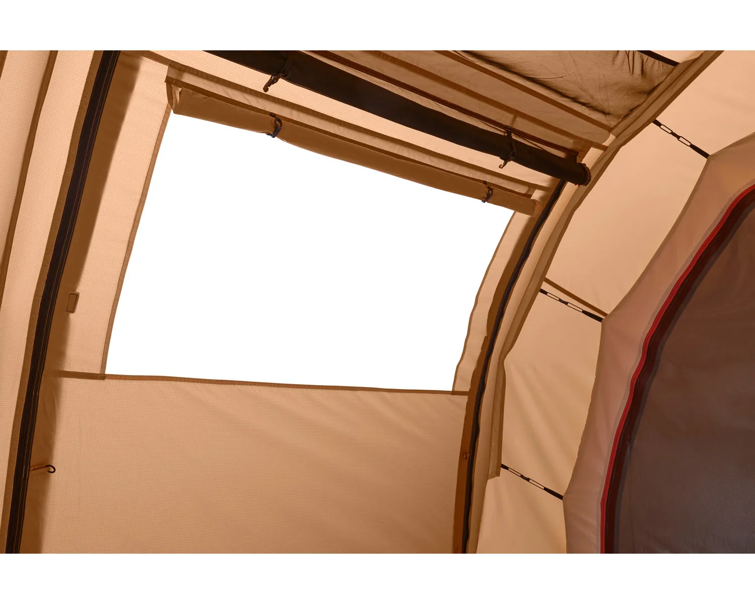 Reisa 4 PU tent - 4 person - Cashew/Brown