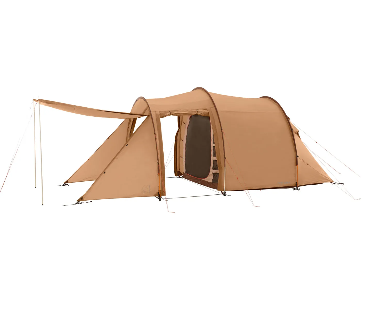 Reisa 4 PU tent - 4 person - Cashew/Brown