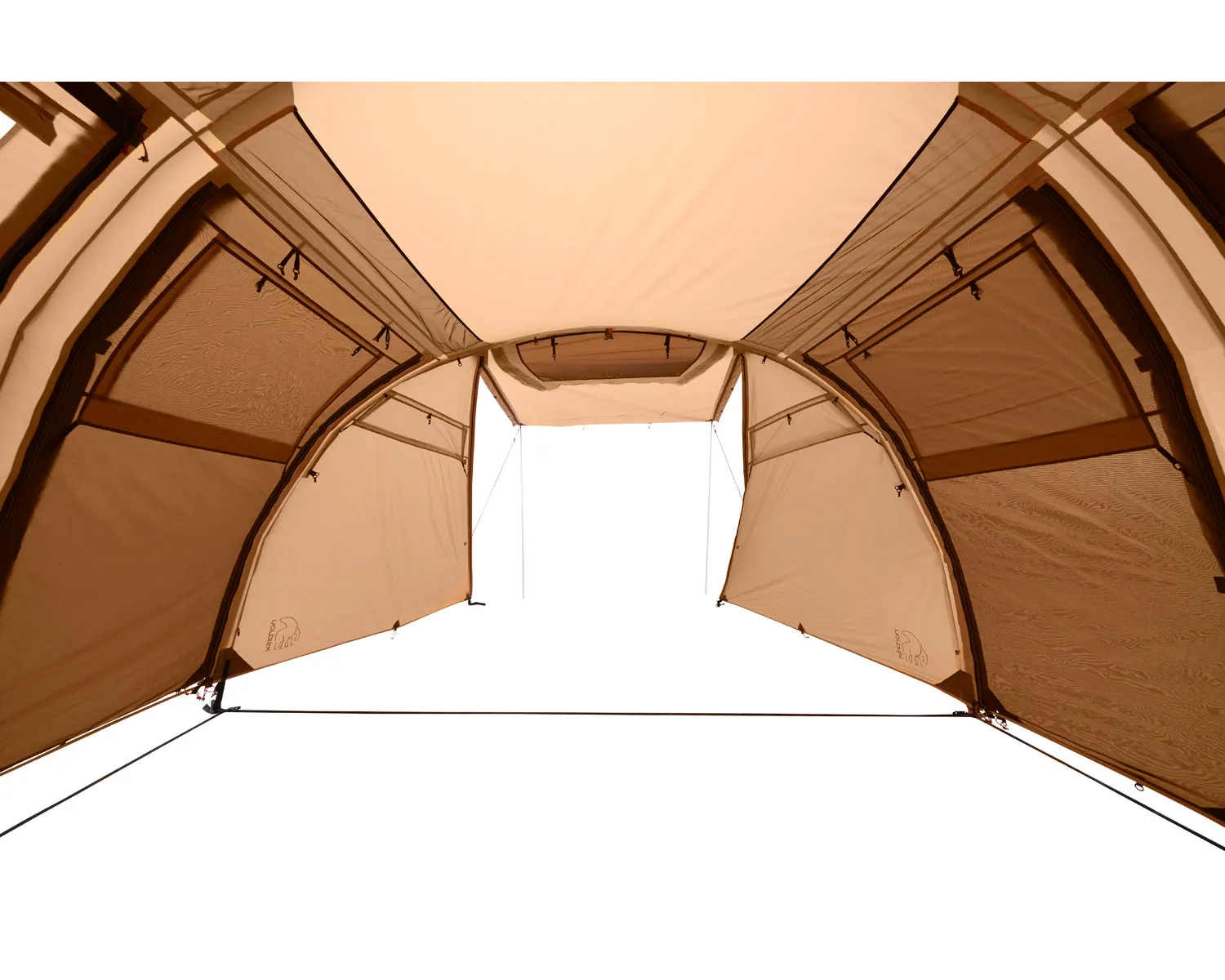 Reisa 6 PU tent - 6 person - Cashew/Brown