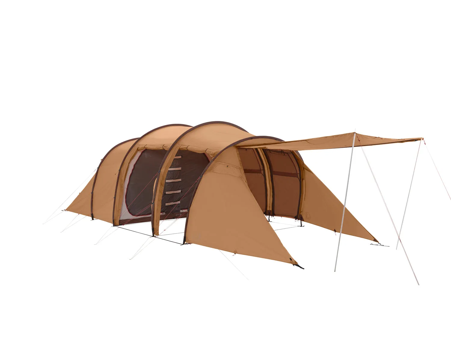 Reisa 6 PU tent - 6 person - Cashew/Brown