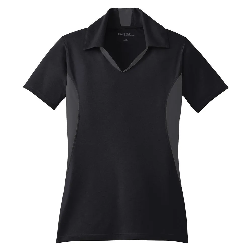 Sport-Tek® Ladies Side Blocked Micropique Sport-Wick® Polo