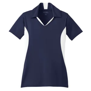 Sport-Tek® Ladies Side Blocked Micropique Sport-Wick® Polo