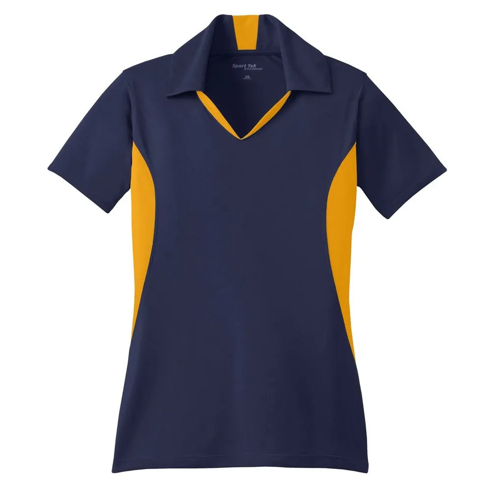 Sport-Tek® Ladies Side Blocked Micropique Sport-Wick® Polo