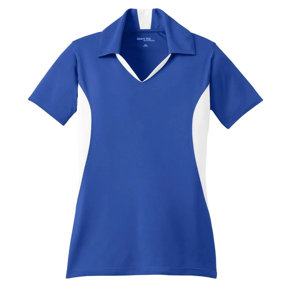 Sport-Tek® Ladies Side Blocked Micropique Sport-Wick® Polo