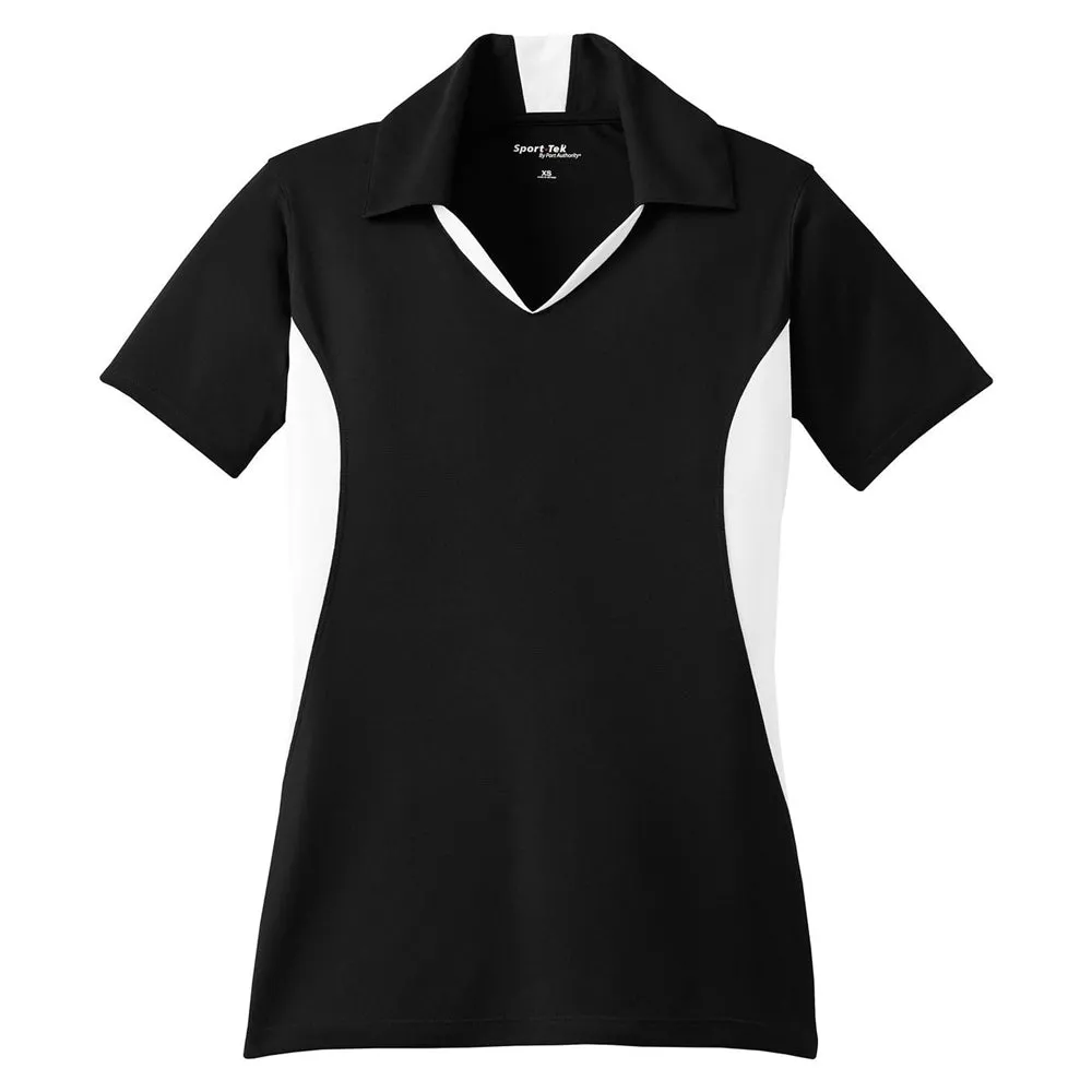 Sport-Tek® Ladies Side Blocked Micropique Sport-Wick® Polo